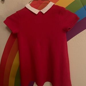 Zara girls red dress size 6